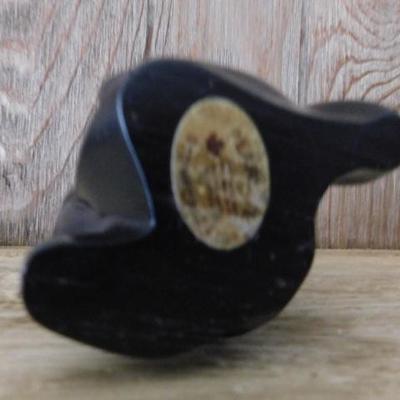Carved Pearlite Stone Craft Canada Inuit Hunter 5
