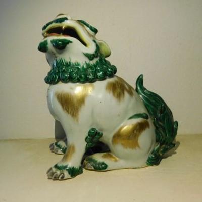 Colorful Porcelain Foo Dog 8