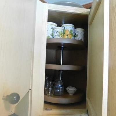 Entire Contents of Upper Cabinets in Kitchen #1