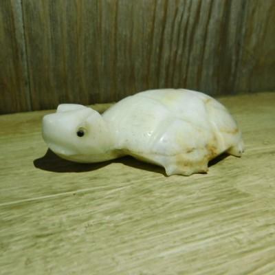 Carved Onyx Turtle Figurine 4