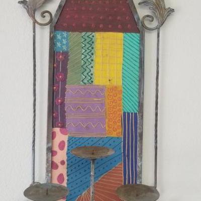Lot 550 Colorful Wall Mounted Hanging Candle holder