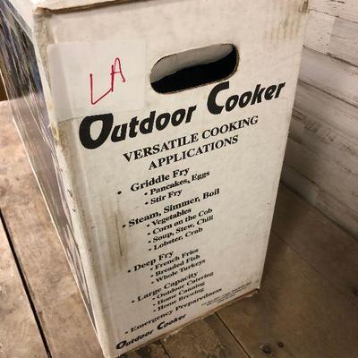 Outdoor cooker - new in the box 