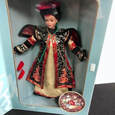 Chinese Empress Barbie new in box  
