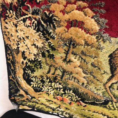 Vintage Stag European Tapestry 