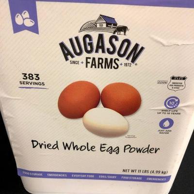 Food Storage Auguson Farms 383 Servings of Whole egg