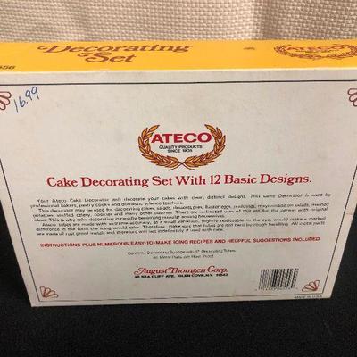 ATECO cake and food decorating set NIB