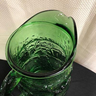 Vintage Green Glass daisy picture 10