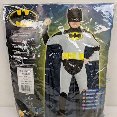 Child Costume, Batman Costume, Size 8-10 for 5-7 yrs old