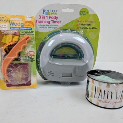 Baby Lot: Outlet Protectors, Training Timer, Soy Wax Melts, Protective Corners