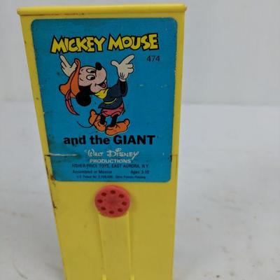 Vintage Mickey Mouse & the Giant Film Cartridge