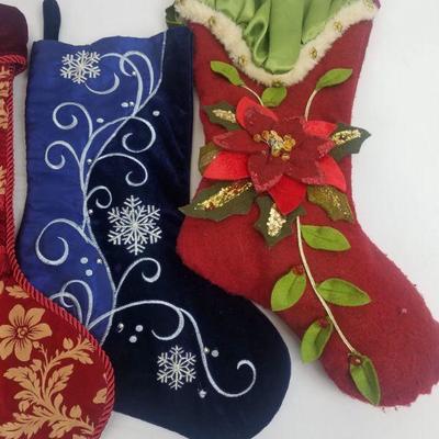 6 High Quality Christmas Stockings