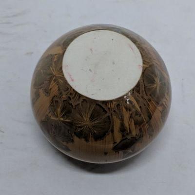 Unique Small Vase, Ceramic with Crystal Glaze