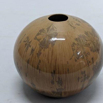 Unique Small Vase, Ceramic with Crystal Glaze