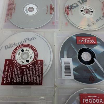 22 DVDs Lot, Mostly Redbox DVDs, Captain America, Fast & Furious, Neighbors, Etc