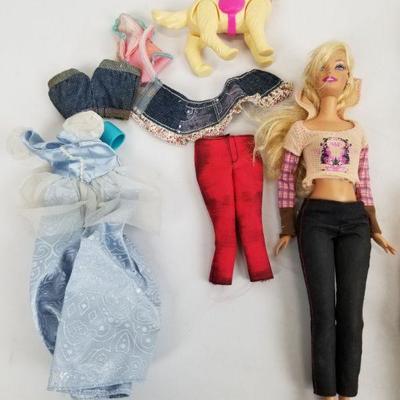 Barbie + Kristoff with Accessories Lot