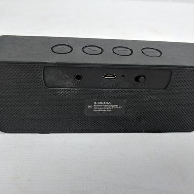Insignia Bluetooth Stereo Speaker, Tested Works