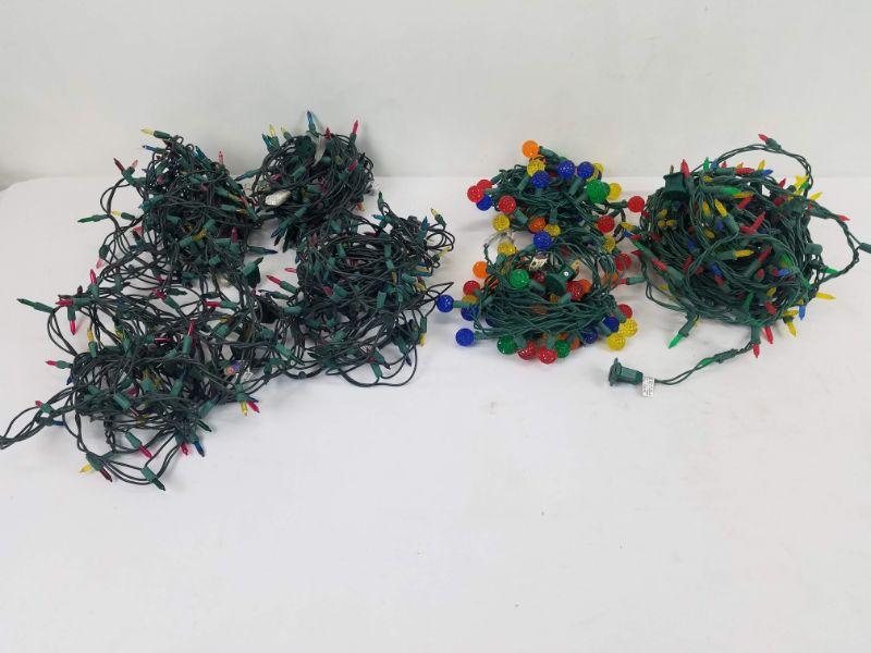 7 Strands Christmas Lights Work