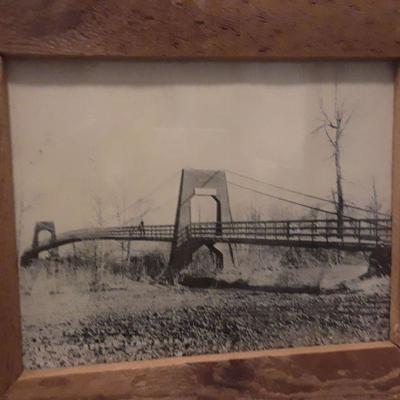 VINTAGE PICTURE OF OLD BRIDGE