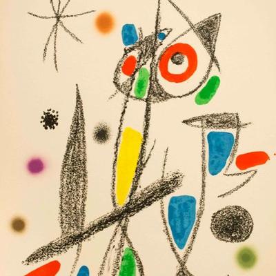 Joan Miro, Maravillas con Variaciones Acrosticas en el jardin de Miro #14