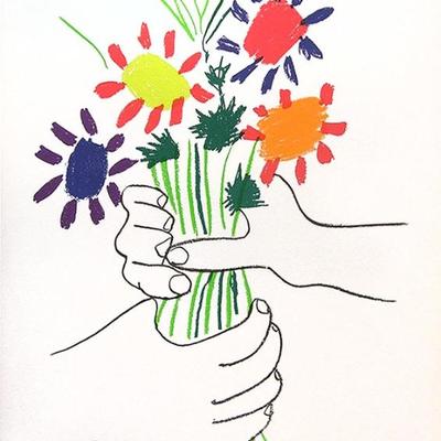Pablo Picasso, Bouquet, 1958