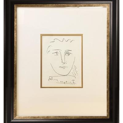 Pablo Picasso, Pour Roby, Circa 1968