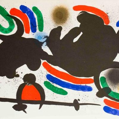 Joan Miro, Lithographs IV (860), 1981