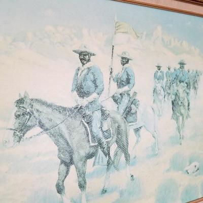 Buffalo Soldiers Canvas wall art