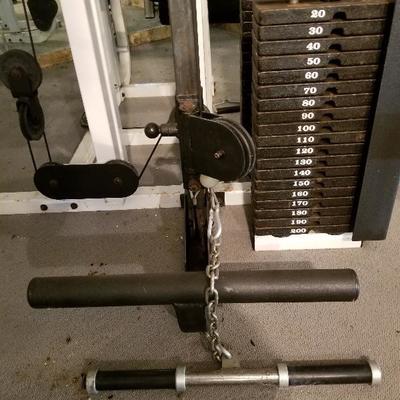 Universal Gym & Various Equip (Benches, Bike, etc)