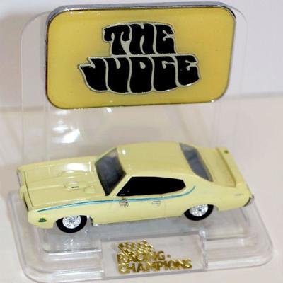 The JUDGE 1969 Pontiac GTO - Racing Champions 1996 Car Model 1/64 Scale