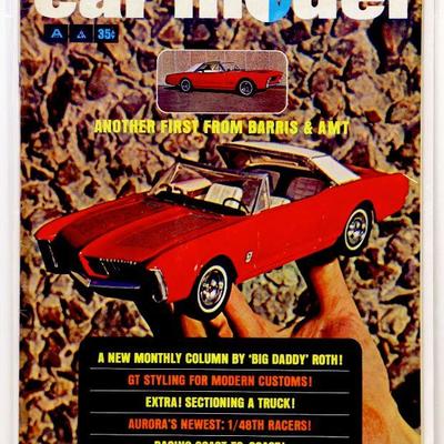 Vintage CAR MODEL MAGAZINE - March 1964