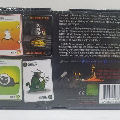 Exploding Kittens NSFW Deck A Card Game with Explicit Content - New
