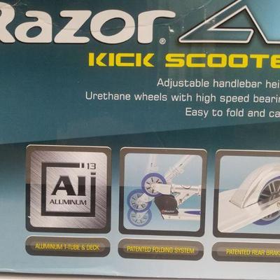 Razor Kick Scooter, Blue, Ages 5+ With Box