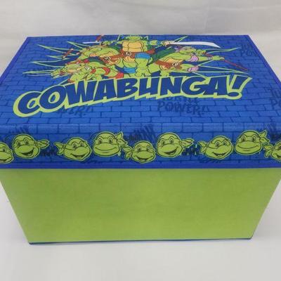 Ninja Turtles Collapsible Fabric Toy Box by Delta Children - New