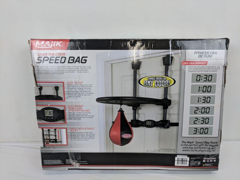 Over The Door Speed Bag Hangs Easily On Any Door New