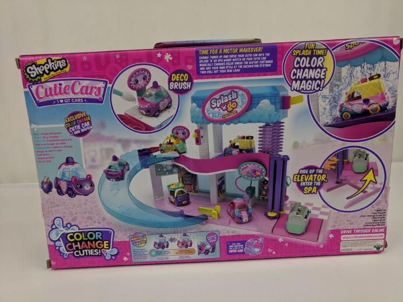 Shopkins Cutie Cars, Splash & Go Playset 