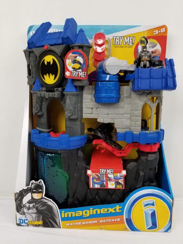 wayne manor batcave imaginext