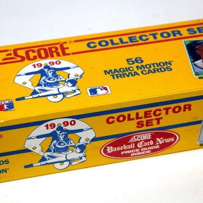 1990 SCORE Baseball Cards Factory Complete Set Sealed Box 704 Cards - D-033