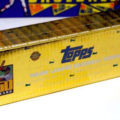 2001 Topps Baseball Cards MLB Factory Complete Set Sealed Box 790 Cards - D-022