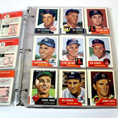 1953 Topps Archives Complete Baseball Card Set 1-337 NM/MT (1991) Mickey Mantle