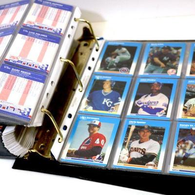 1987 FLEER Baseball Cards Factory Complete Set in Binder 840 Cards - D-046