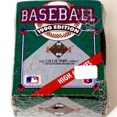 1990 Upper Deck High Number Series Baseball Cards Sealed Pack - L-011