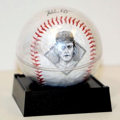 Nolan Ryan Commemorative Baseball in Case - New - L-006