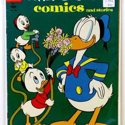 Walt Disney Comics and Stories #188 circa 1956 Dell Comics