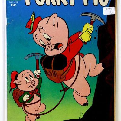 PORKY PIG circa 1956 Comic Book July-August Issue Dell Comics