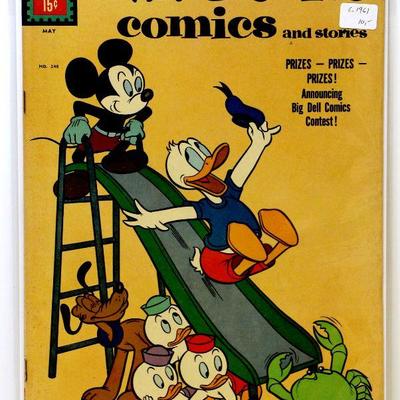 Walt Disney Comics and Stories #248 circa 1961 Dell Comics