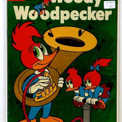 circa 1956 Woody Woodpecker Walter Lanz Comic Book Dell Comics