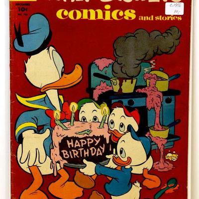 Walt Disney Comics and Stories #193 circa 1956 Dell Comics