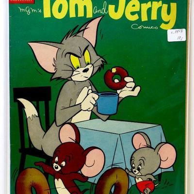 TOM and JERRY m.g.m.'s Comic Book October 1958 Dell Comics
