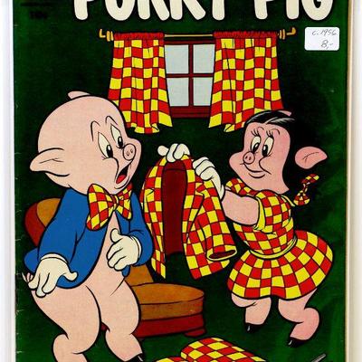 PORKY PIG circa 1956 Comic Book March-April Issue Dell Comics
