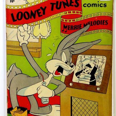 c. 1948 LOONEY TUNES Merrie Melodies Golden Age Comic Book 10/1948 Dell Comics